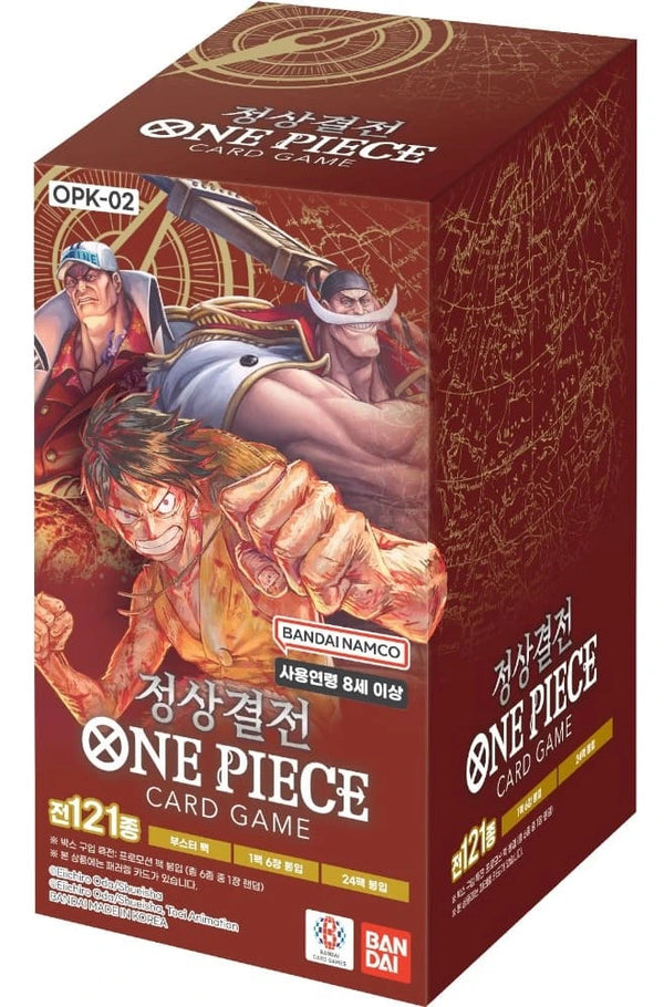 One Piece Korean Display: Paramount War (OP-02) - KartenKoloss