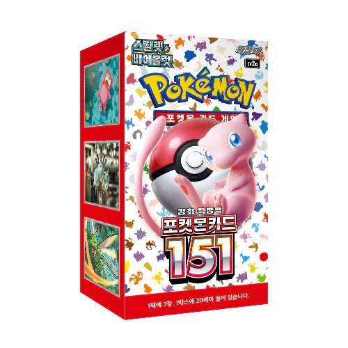 Pokémon - Scarlet & Violet 151 Display SV2a (Koreanisch) - KartenKoloss